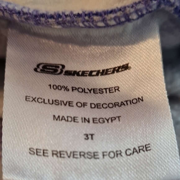 Skechers Kids Purple Jacket, Unisex, EUC, winter wear, lightweight, 3T - Picture 5 of 7
